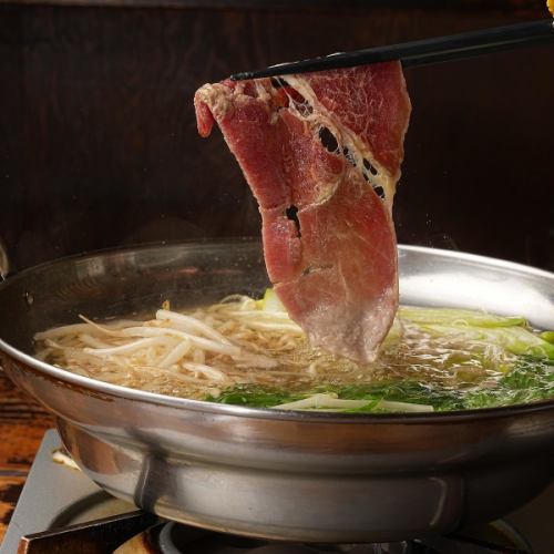 美肌Get!?コラーゲンもつ鍋orヘルシーしゃぶしゃぶ♪