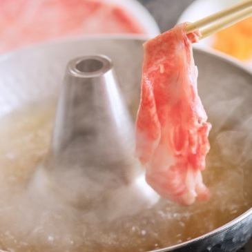 The finest black pork shabu-shabu!