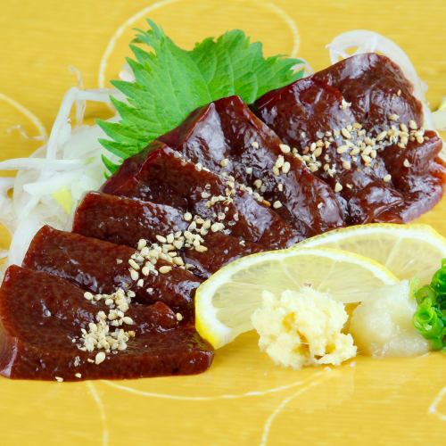Horse liver sashimi [limited quantity]