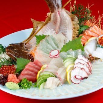 Year-end/New Year's Party Plan [Extreme] Horse sashimi, luxurious seasonal sashimi, Wao stone-grilled dishes, etc. 10 dishes total ⇒ 20,000 yen (tax included) with all-you-can-drink