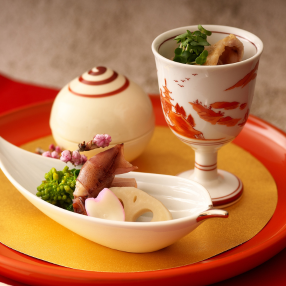 素材を大切にした旬の一皿