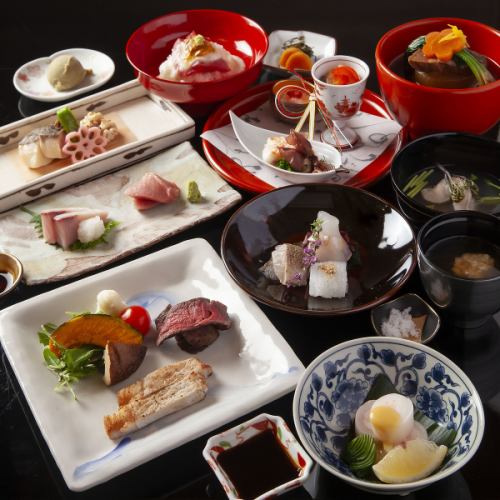 【雄山 -おやま- コース】 ~大自然に抱かれる、雄山饗宴-天空の美味を堪能-~