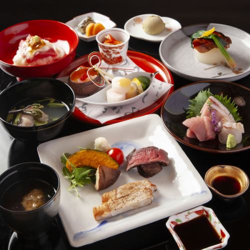 旬食材を駆使した彩り豊かな一皿