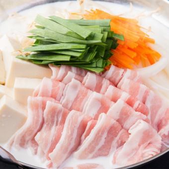 厚切り豚鍋