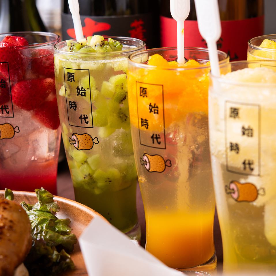 全席扉付き完全個室/単品飲み放題1100円/無制限飲み放題1650円