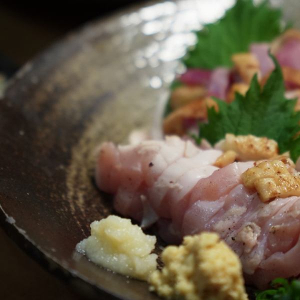 薩摩直送とり刺し