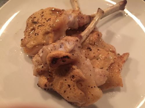 Grilled Chicken Wings with Mustard