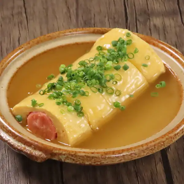 明太だし巻き卵あんかけ