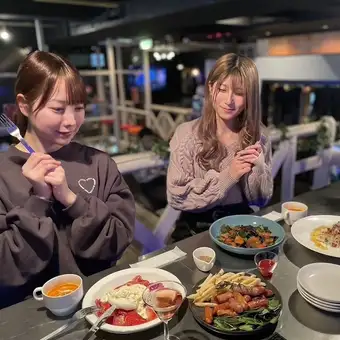 時間もたっぷりお腹も大満足のプレミアム！3時間飲み放題付5000円