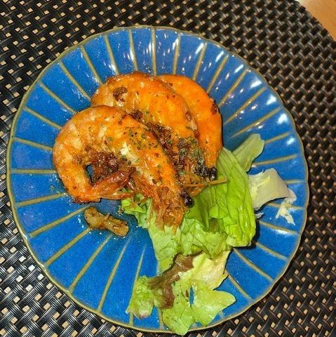 ソフトシェルガーリックシュリンプ