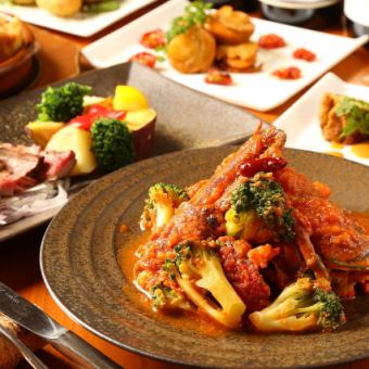 180分飲み放題付き！オマール海老が堪能できる♪全9品　10000円コース