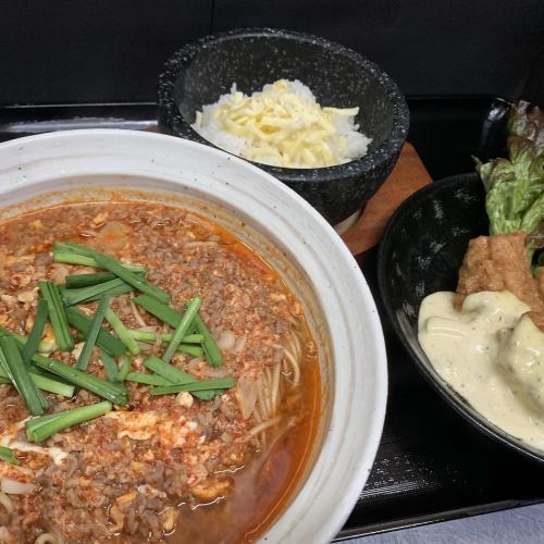 Spicy noodles nanban set