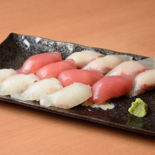 3 types of sushi