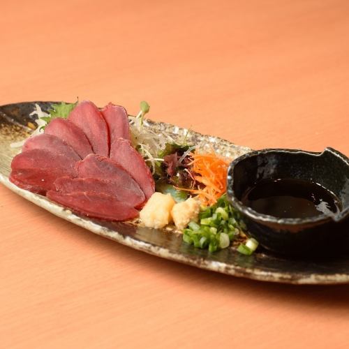 Horse sashimi lean