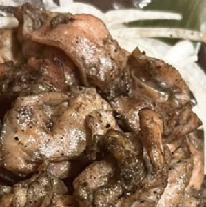 ハラミの炭火焼