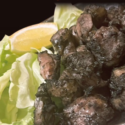 【好評です！】若鶏ももの塩焼き