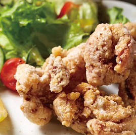 七段の若鶏唐揚げ