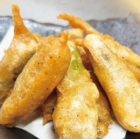 アスパラビール揚げ