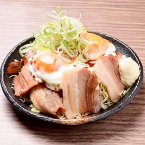 ねぎ盛りチャーシューエッグ