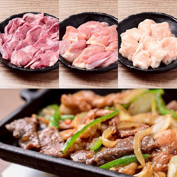 名物”トラ焼き”をはじめ、タンにホルモン・ヤンニョムチキンなど熱々の鉄板焼きが楽しめます★