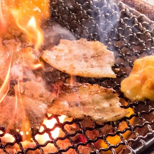 All-you-can-eat yakiniku (Japanese BBQ) with authentic charcoal grilling.