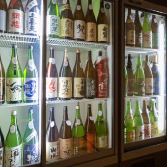 【日本酒＋生ビール、ハイボールなど飲み放題】全国47都道府県の日本酒飲み放題