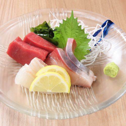 本日のお刺身3点盛り合わせ