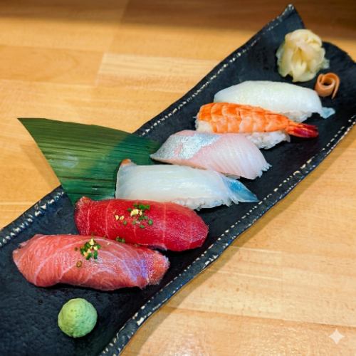 おまかせ寿司6貫盛合せ