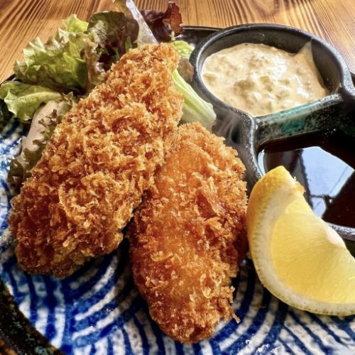 広島県産大粒カキフライ(2個)