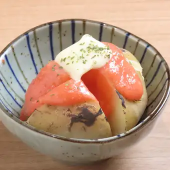 감자 ~ ~ 명란 or 짠 or 마늘 토마토 마요 ~