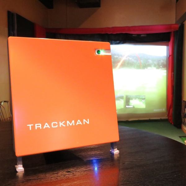 ゴルフシミュレーターはトラックマン!練習もできますしコースでプレイすることも可能です!