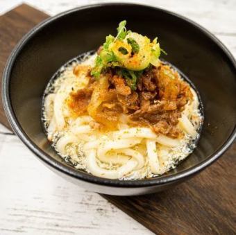 京風すき焼きうどん