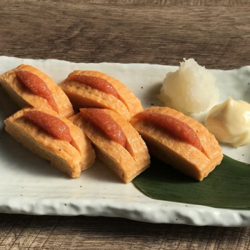 和たまごのだし巻き玉子（明太子）