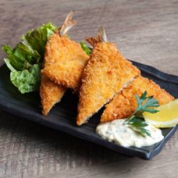 Plump Fried Horse Mackerel (2 pieces)