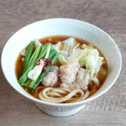 Hakata Motsu Udon (soy sauce)
