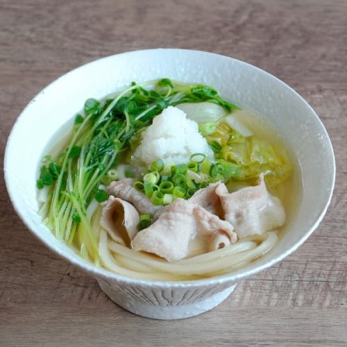 덴에미 돼지 만 우동