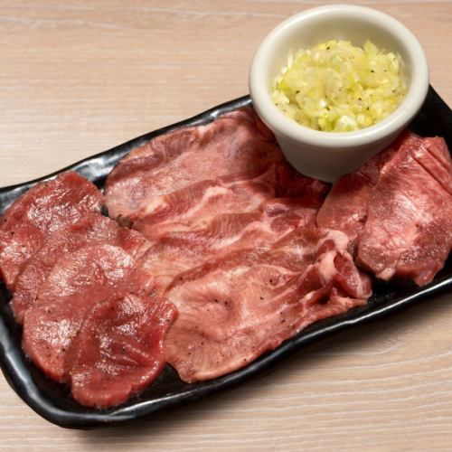 Sendai beef tongue platter with three varieties