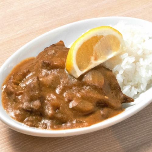 Tokiwatei staff meal beef tongue curry