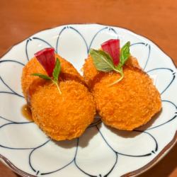 Crab cream croquette