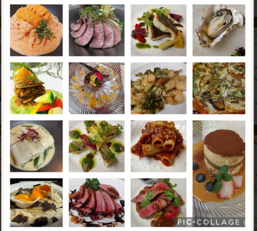 Numerous à la carte dishes that also incorporate seasonal ingredients ☆彡