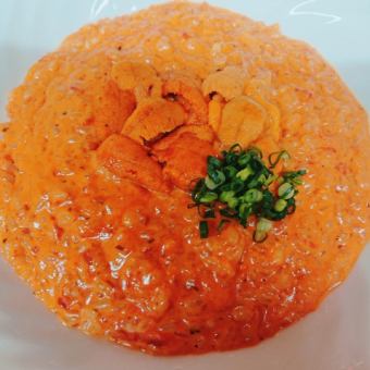 Tomato cream made from specially selected sea urchin from Hokkaido