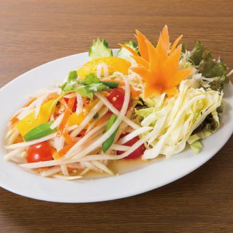 Green papaya salad