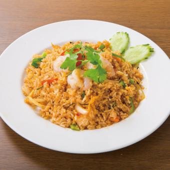 Tom Yum Goong Fried Rice / Pork Spicy Fried Rice