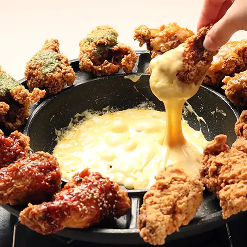【食べ飲み放題】選べるメインUFOチキンやプデチゲも♪≪全90種≫食べ飲み放題5000⇒4000円