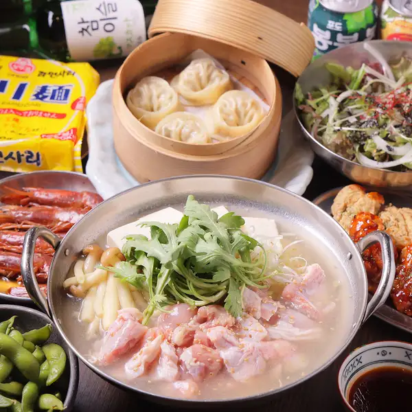 最大3時間飲み放題♪お手軽韓国鍋コースはプライベートも飲み会にもおすすめ！