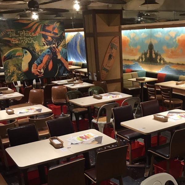 [新宿Lumine Est 8F★] 以夏威夷治愈之岛“Mokuola”为概念的夏威夷咖啡厅和餐厅。在DexeeDiner的夏威夷品牌MOKUOLA★☆彡享用午餐、咖啡厅和晚餐