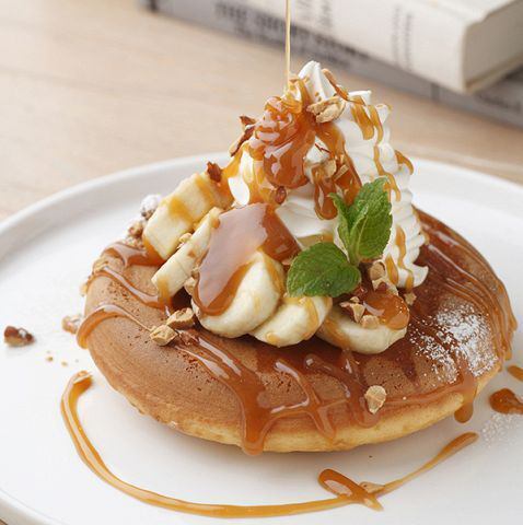 Popular dessert pancakes ★☆From 980 yen. Shinjuku store limited menu also available.
