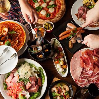 平日成増限定や生ハム堪能パーティプランなどお得なコースが充実
