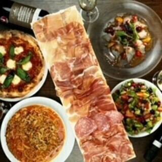 生ハム堪能コース【2時間飲み放題付】5000円(税込)