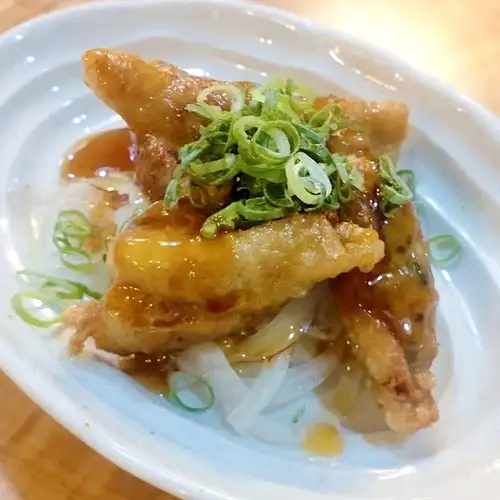 鶏皮餃子